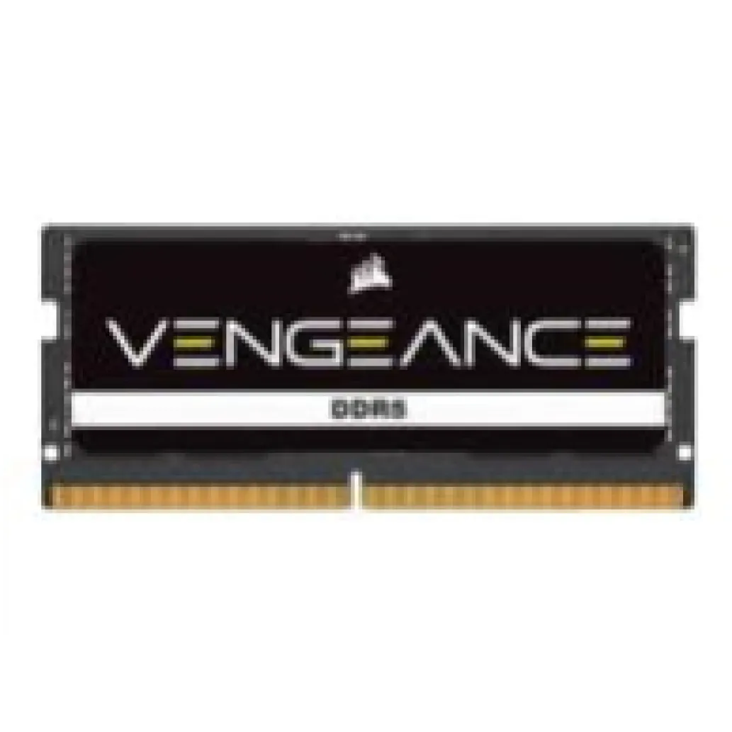SO-DIMM DDR5 32GB 4800MHz CL40 KIT (2x16GB) Corsair Vengeance 1,25V server/PC server/PC črna (CMSX32GX5M2A4800C40)