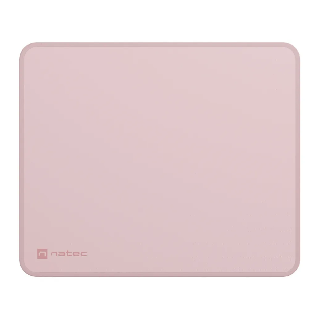 Podloga za miško NATEC tkanina 300x250mm Colors M vodoodporna roza (POD-NAT-COLORS-M-P)