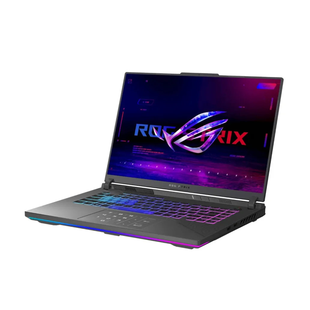 Prenosnik Asus 40,64 cm (16,0") ROG Strix G16 1920x1200 IPS G-SYNC 300nit 165Hz R9-8940HX/32GB/1TB/BL RGB/RTX5060-8GB/Brez OS (90NR0KW7-M008L0)
