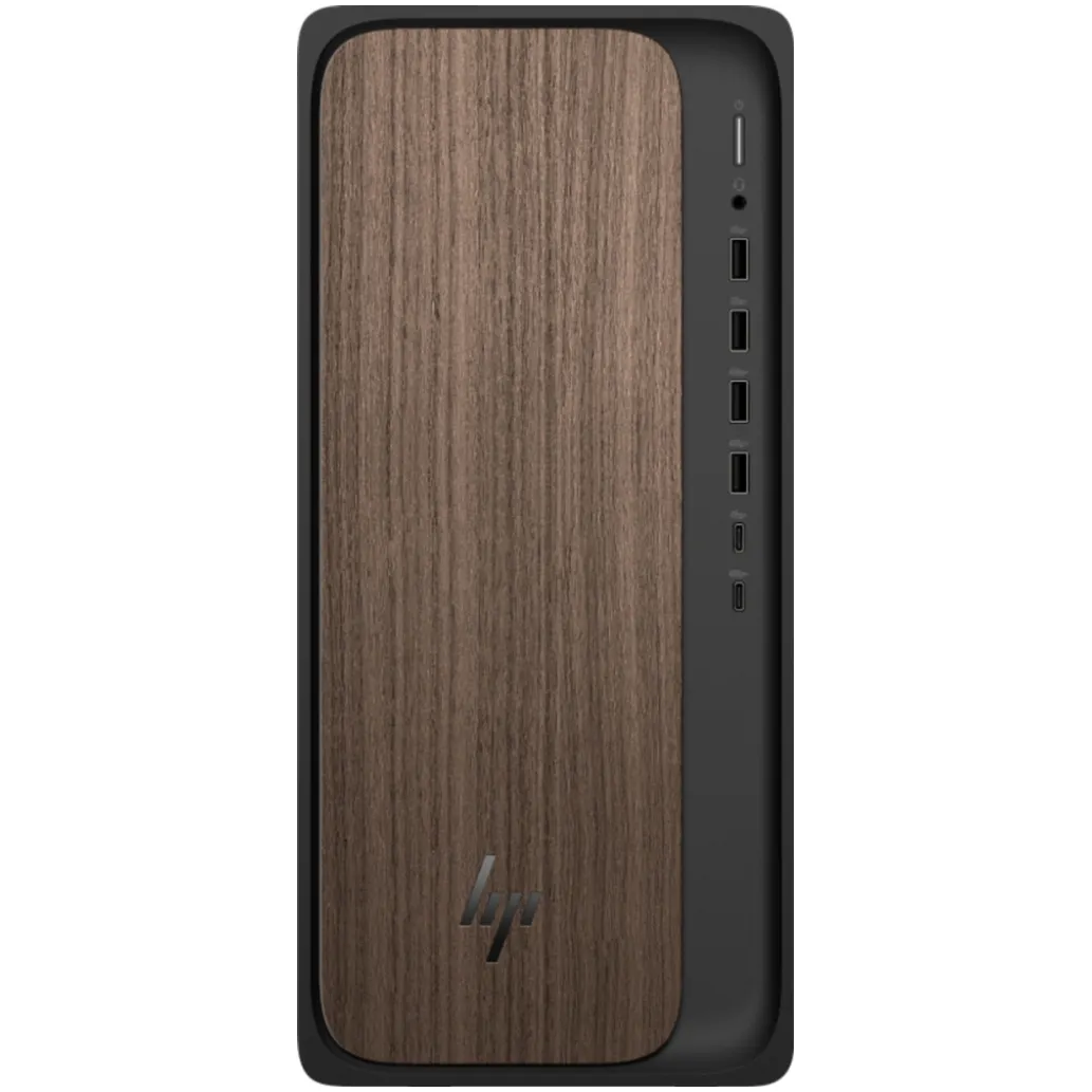 Računalnik HP Tower OmniDesk M03-0156ng Ultra 5-225/B860/16GB-DDR5/1TB/-/Intel grafika HDMI DP USB-C/BT WiFi RJ45/280W-90%/DOS črna-rjava BK4N3EA#ABD