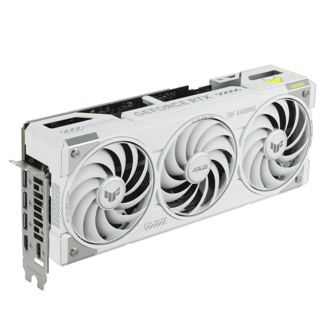 Grafična kartica nVidia RTX5070Ti Asus TUF OC Edition bela - 16GB GDDR7 (90YV0MD3-M0NA00)