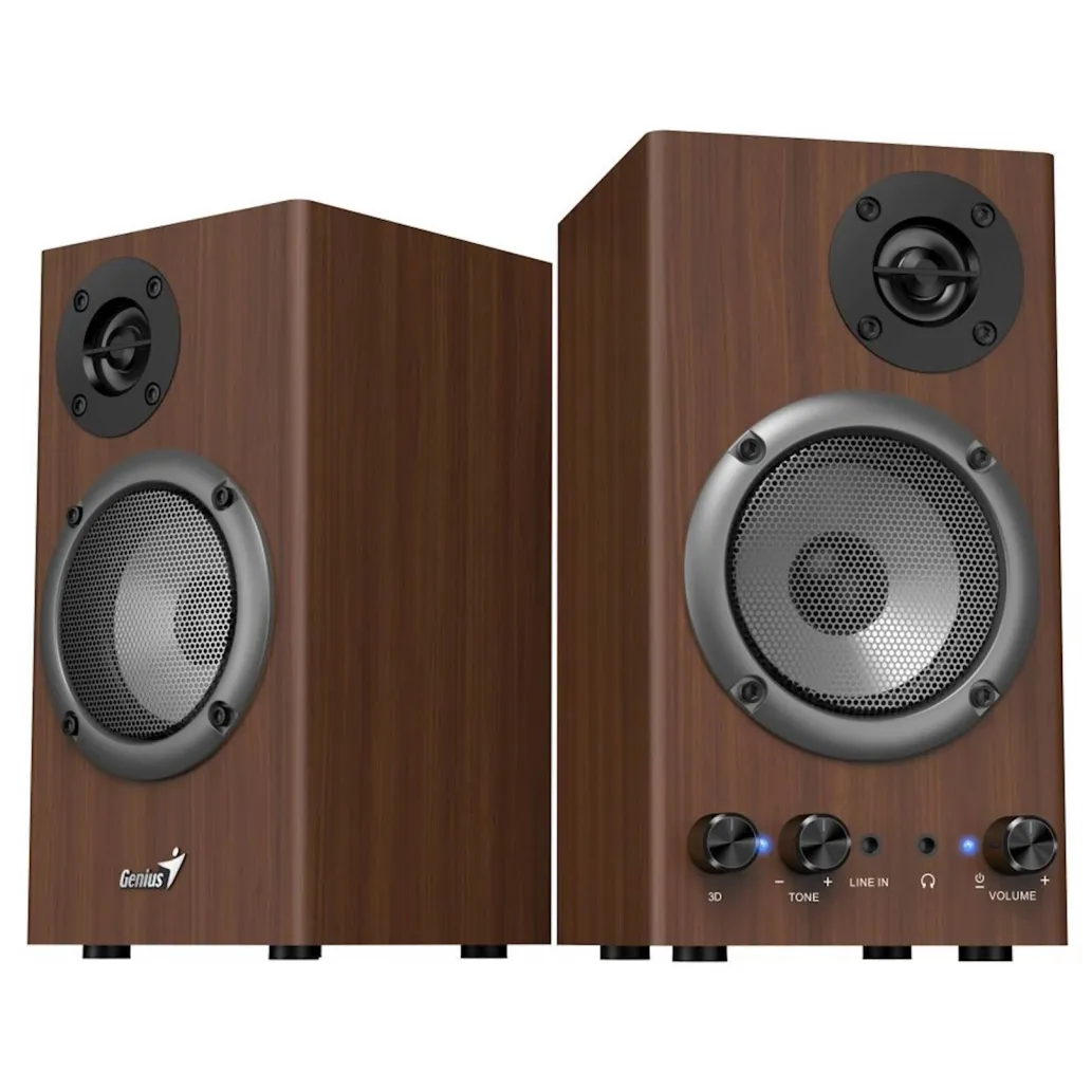 Zvočniki Genius SP-HF500B 16W 2.0 (rjava)