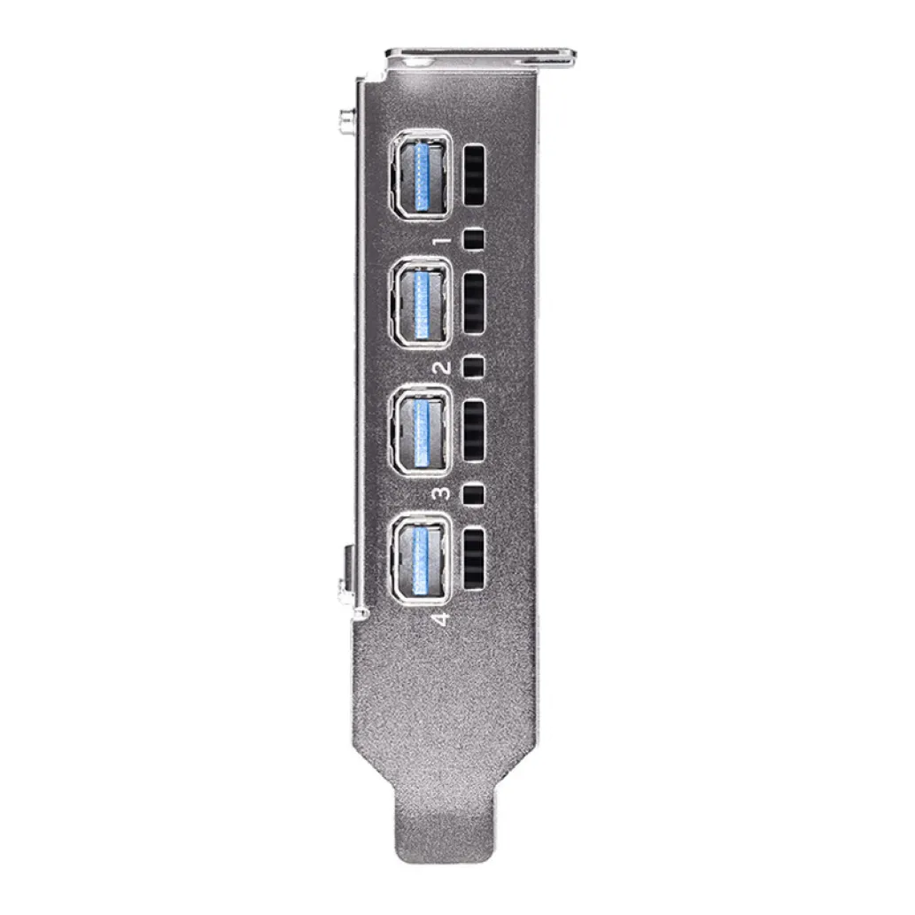 Grafična kartica RTX A400 PNY Low profile - 4GB GDDR6 | 4xmDisplayport 1.4a (priloženi adapterji) (VCNRTXA400-PB)