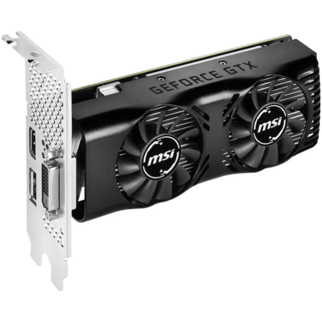 nVidia GTX1630-4GB 4GB GDDR6 64bit MSI LP OC DVI HDMI DP (GTX 1630 4GT LP OC)