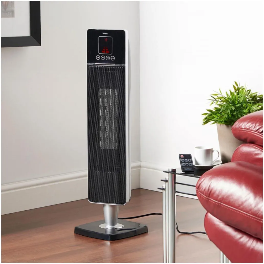 Grelec Keramični VonHaus 2000 W premium oscilacijski keramični PTC črn 2514041