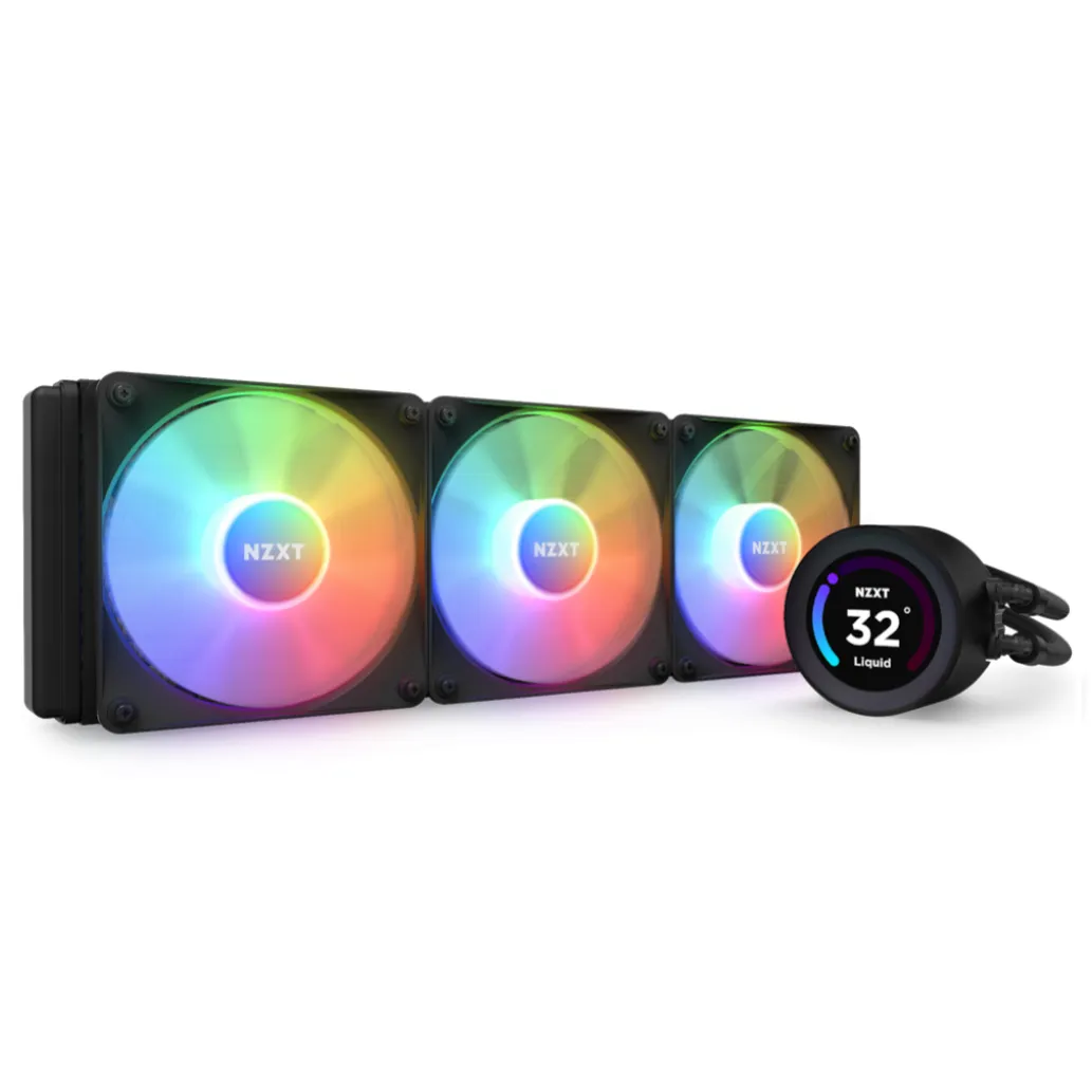 Vodno hlajenje NZXT Kraken Elite - 360mm RGB črna (RL-KR36E-B1) 