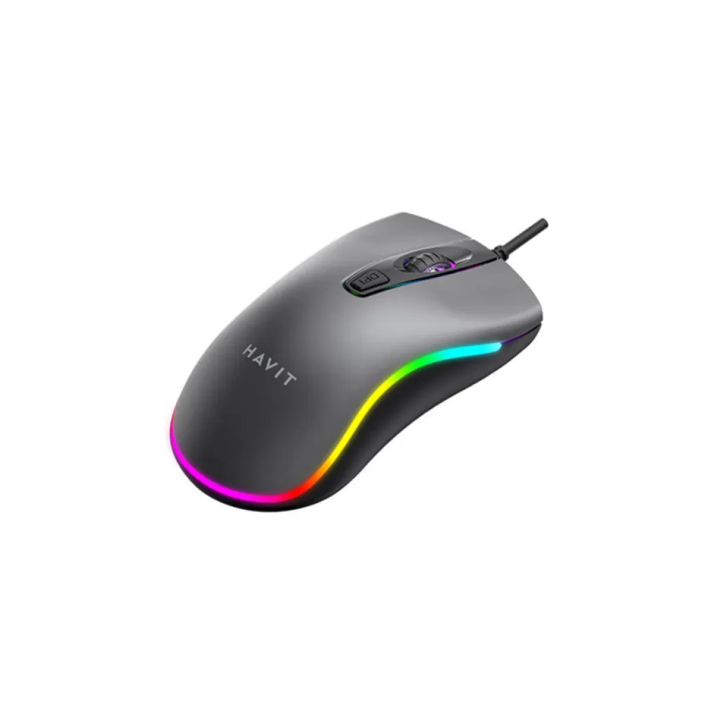 Miš USB Havit MS72 gaming RGB 1200DPI (MS72)