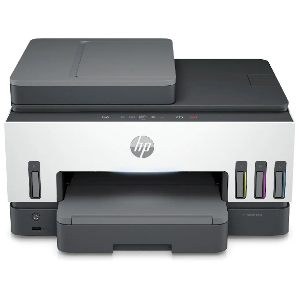 Tiskalnik multifunkcijski brizgalni barvni HP Smart Tank 790 A4 duplex tisk enostransko skeniranje faks USB LAN WiFi 15ppm Cashback 1.8.2025-31.10.2026 - 40€ (4WF66A#670)