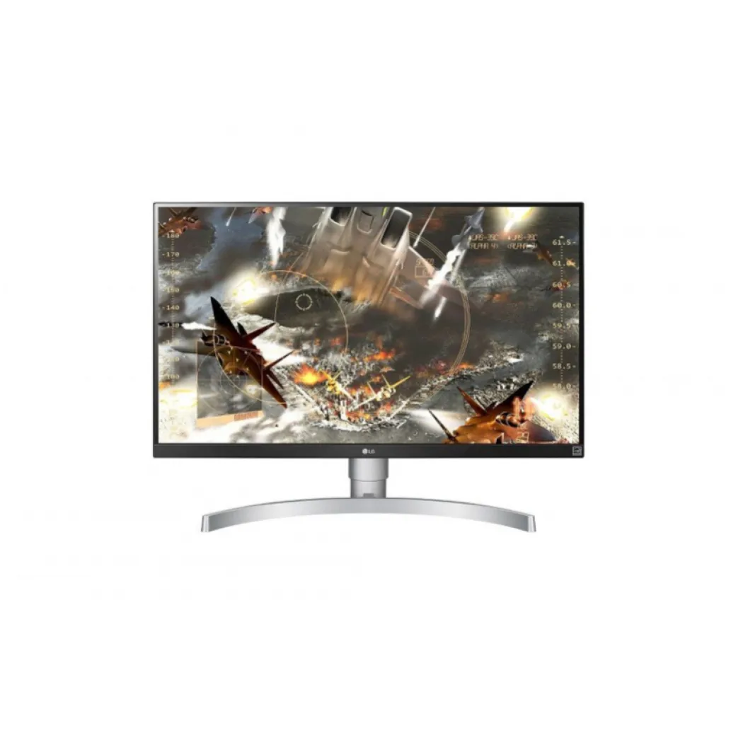 Monitor LG 68,5 cm (27,0") 27UL650-W 3840x2160 UHD 4K IPS 5ms 2xHDMI DisplayPort Pivot 3H FreSync HDR400 črn-bel