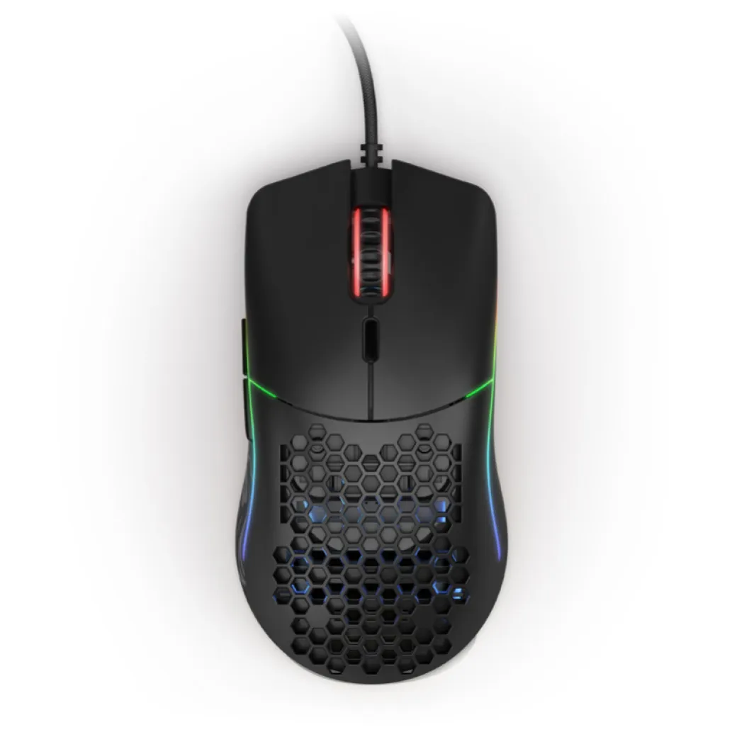 Gaming miška Žična Glorious Race Model O, črna (GO-BLACK)