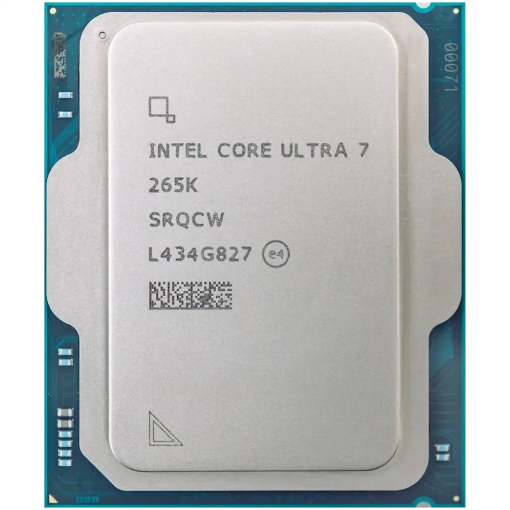 Procesor Intel LGA1851 Ultra 7 265K 20C/20T 3,9/5,5GHz tray 125W/250W grafika Intel Arc Xe2 brez hladilnika