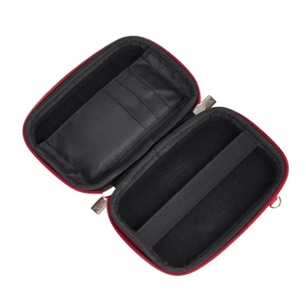 Torbica za prenosni disk 2,5" RivaCase torbica za disk ali GPS rdeča 9101