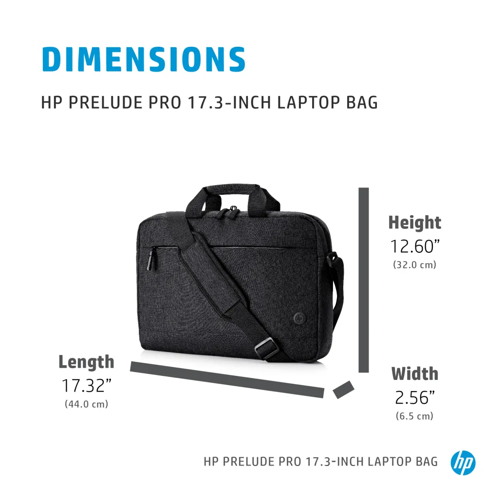 Torba za notesnik 43,9 cm (17,3″) HP Prelude siva (34Y64AA)
