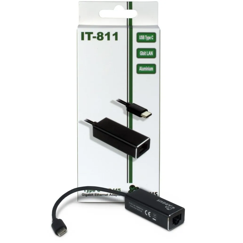 Mrežni adapter USB-C => LAN RJ45 100/1000 Inter-Tech Argus (88885438)