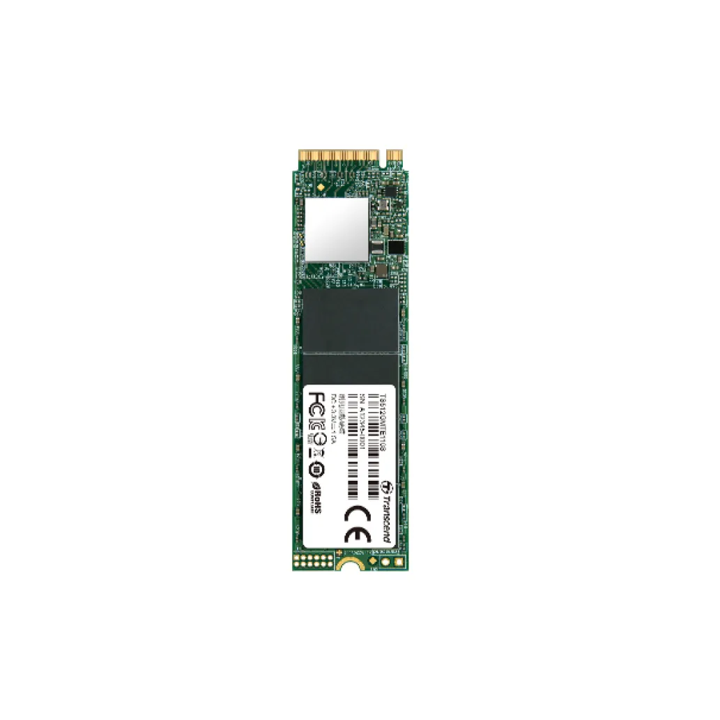Disk SSD M.2 NVMe PCIe 3.0 512GB Transcend 110S 3D TLC 2280 1800/1500MB/s (TS512GMTE110S)