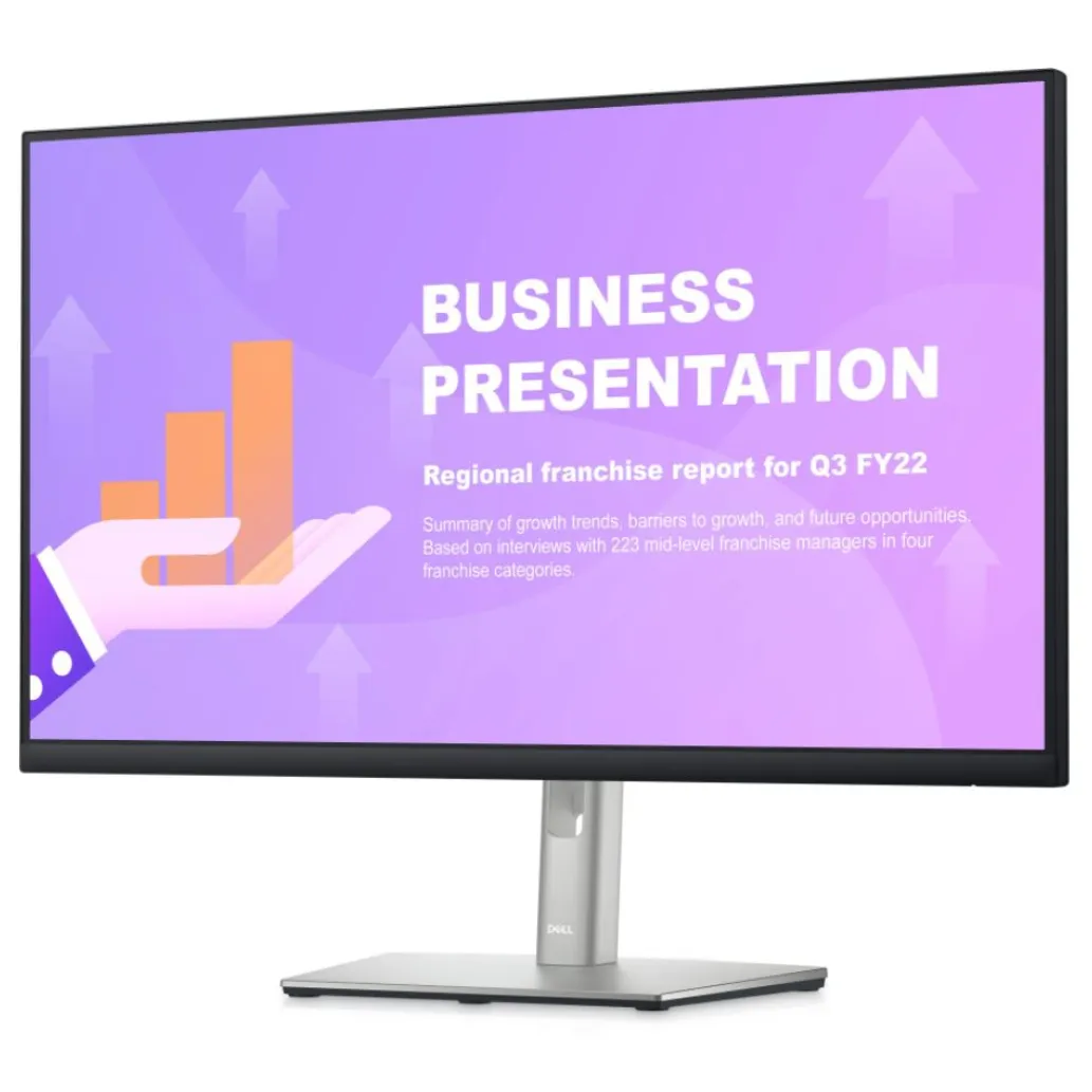 Monitor Dell 68,6 cm (27,0") P2722HE 1920x1080 IPS 5ms HDMI DisplayPort USB-C 65W DP-Out 4xUSB3.2 Pivot sRGB99% RJ45