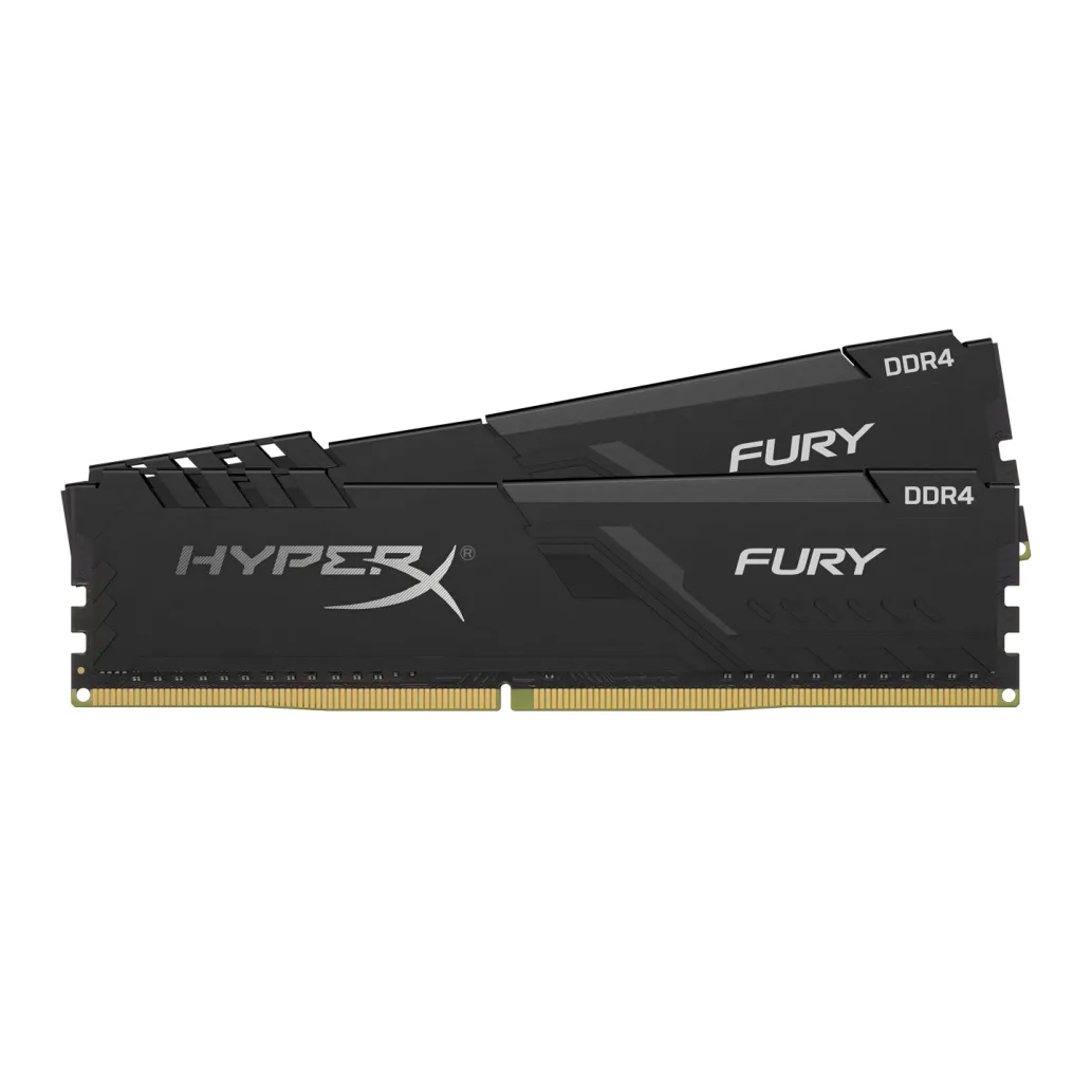 DDR4-16GB 3200MHz CL16 KIT (2x 8GB) HyperX Fury 1,35V Črn (HX432C16FB3K2/16)
