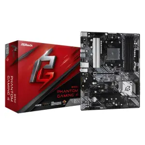 Osnovna plošča AM4 Asrock B550 Phantom Gaming 4 HDMI 4xDDR 2xM.2 (90-MXBCY0-A0UAYZ)
