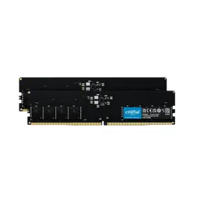DDR5 32GB 4800MHz CL40 KIT (2x16GB) Crucial 1,1V PC črna (CT2K16G48C40U5)