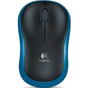 Miš brezžična za notesnike Logitech M185 nano modra (910-002239) 