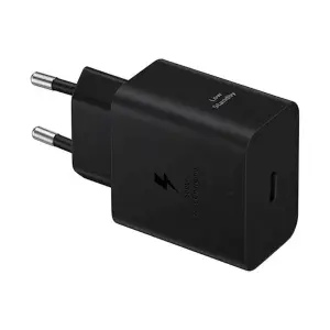 Hišni polnilec 100-240V => 1x USB-C Samsung 45W EP-T4511 za mobilni telefon ali tablični računalnik + kabel  (EP-T4511XBEGEU)