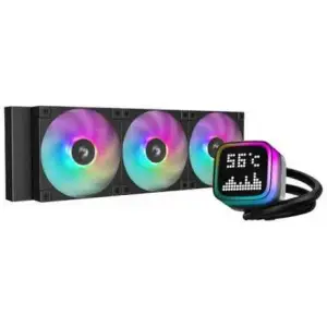 Vodno hlajenje DeepCool LP360 Matrix - 360mm ARGB črna (R-LP360-BKMSNC-G-1)