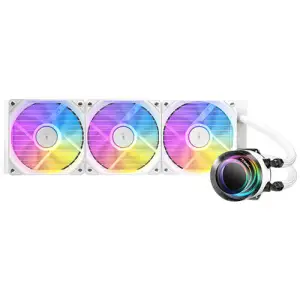 Vodno hlajenje Antec Vortex Lum - 360mm ARGB bela (0-761345-40056-5)