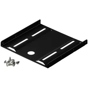 Nosilec za HDD 2,5" => 3,5" Goobay kovinski HDD/SSD - s priloženimi vijaki