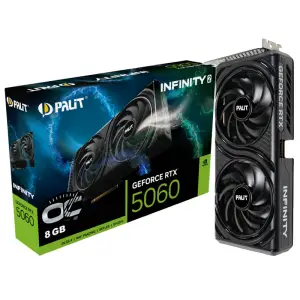 Grafična kartica nVidia RTX5060 Palit Infinity 2 OC - 8GB GDDR7 (NE75060V19P1-GB2063L)