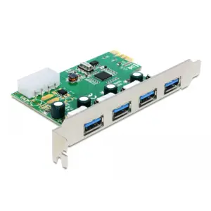 Kontroler PCI-Express => 4x USB 3.0 Delock (89363)