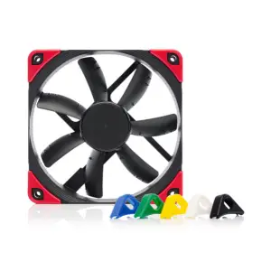 Ventilator Noctua NF-S12A 120mm, črna