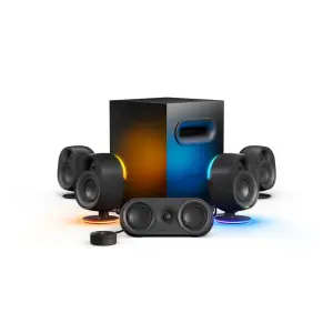 Zvočniki SteelSeries Arena 9 (5.1) - Bluetooth, 3,5mm - črni RGB