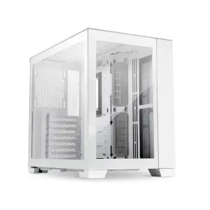 Ohišje Lian-Li O11 Dynamic Mini Snow Edition MidiATX - bela
