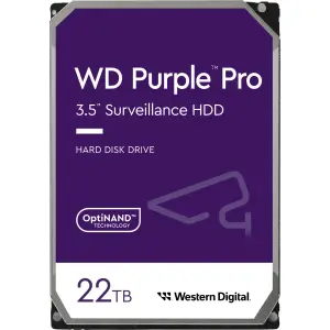 Trdi disk 3,5" 22TB SATA WD Purple Pro 7200rpm 512MB (WD221PURP)
