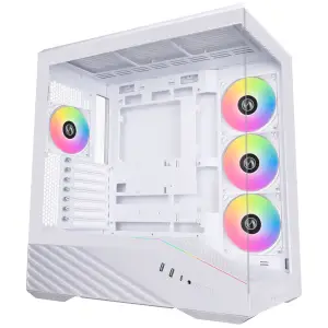 Ohišje Lian-Li Vector V100 MidiATX - bela RGB