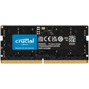 SO-DIMM DDR5 64GB 5600MHz CL46 Single (1x64GB) Crucial Value 1,1V Notesniki črna (CT64G56C46S5)
