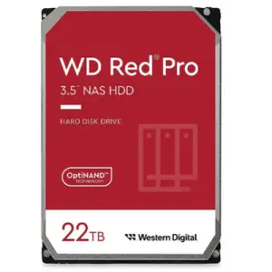 Trdi disk 3,5" 22TB SATA WD Red Pro 7200rpm 512MB (WD221KFGX)