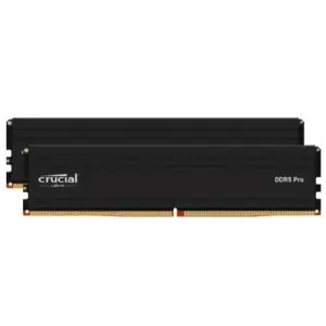 DDR5 32GB 5600MHz CL46 KIT (2x16GB) Crucial UDIMM XMP3.0 1,1V Gaming črna (CP2K16G56C46U5)