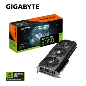 Grafična kartica nVidia RTX5050 GigaByte Gaming OC - 8GB GDDR6 (GV-N5050GAMING OC-8GD)