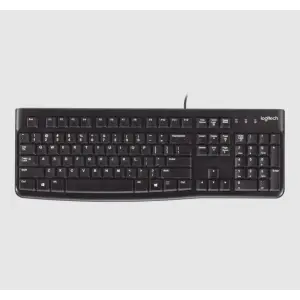 Tipkovnica Logitech K120 USB črna US OEM (920-002479)