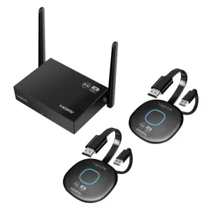Brezžični komplet Logilink HDMI adapter za prenos slike 50m 4K@60Hz (HDW0112)