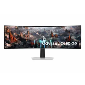 Monitor Samsung 124,5 cm (49,0") S49CG934SU 5120x1440 Curved Gaming 240Hz OLED 0,03ms Micro-HDMI DisplayPort 3xUSB3.0 HAS Zvočniki 2x5W  DCI-P3-99% FreeSync Premium PRO G-Sync Compatible HDR400