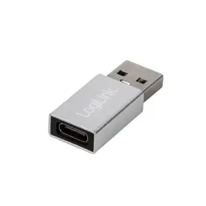 Adapter USB-A => USB-C (ž) 3.2 Gen1 SuperSpeed LogiLink, srebrn (AU0056)