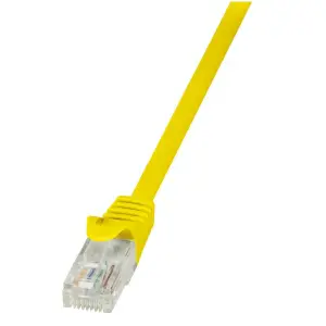 KABEL PATCH UTP Cat 5e  5,00m  RJ45 10/100 LogiLink CCA - rumen (CP1077U)