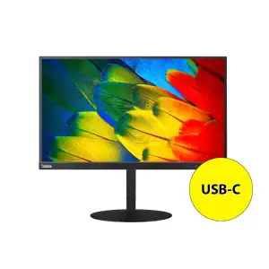 Monitor Lenovo 60,5 cm (23,8") T24m-10 1920x1080 IPS 4ms HDMI DisplayPort USB-C 4xUSB3.0 Pivot  sRGB99%