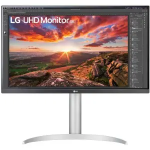 Monitor LG 68,6 cm (27,0") 27UP850K-W  3840x2160 IPS 5ms HDMI 2xHDMI DisplayPort USB-C 90W 2xUSB3.0 Pivot Zvočniki 2x5W  DCI-P3-95% HDR400