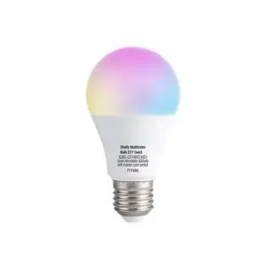 Pametna hiša - večbarvna žarnica E27 Gen3 Wi‑Fi BT Shelly (FG3800238073183)