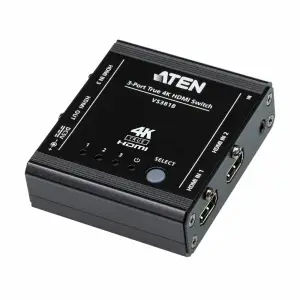 Stikalo ATEN HDMI 4K 3x1 črn (VS381B-AT) 