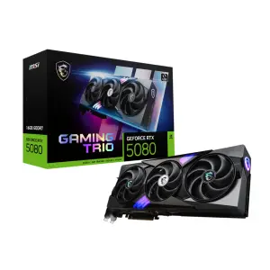 Grafična kartica nVidia RTX5080 MSI Gaming Trio OC - 16GB GDDR7 (V531-005R)