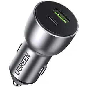 Avto polnilec 12V/24V => USB-A + USB-C 36W PD Ugreen Quick Charge 3.0 (60980)